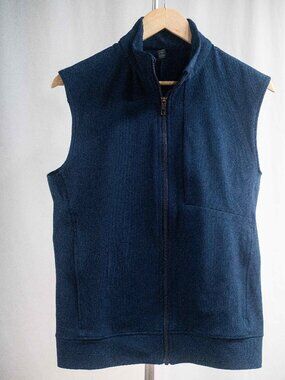 Lululemon Athletica Sojourn Knit Vest in Navy